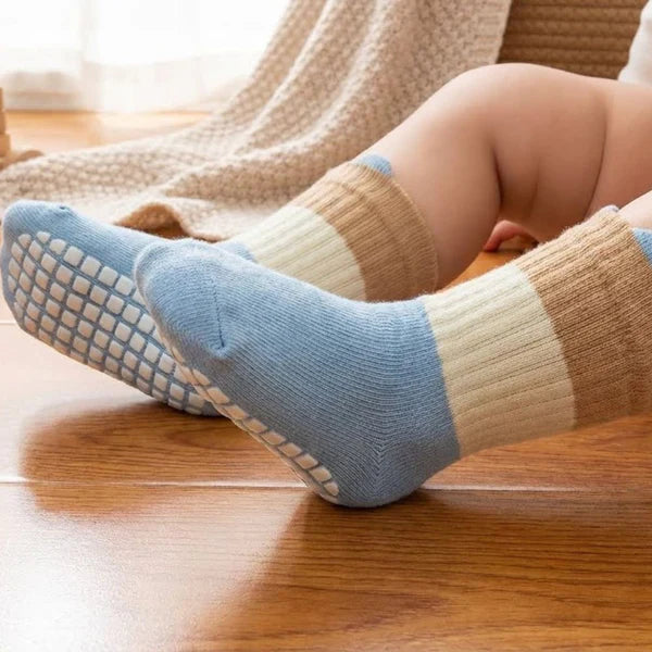 Baby Anti-Skid Socks – Soft Cotton Safety Socks