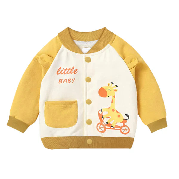 Little Boy Quilted Winter Shirt – Full Sleeves Warm Cotton Shirt