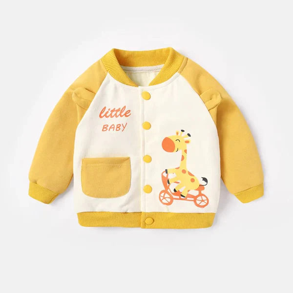Little Boy Quilted Winter Shirt – Full Sleeves Warm Cotton Shirt
