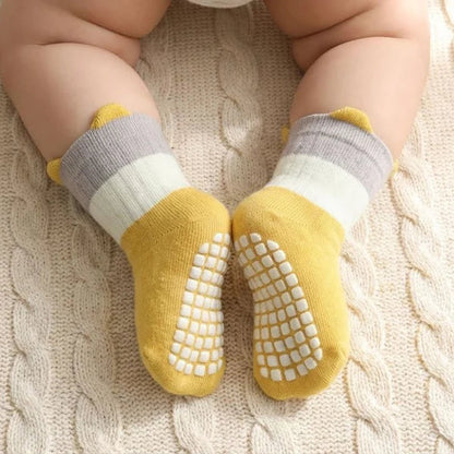 Baby Anti-Skid Socks – Soft Cotton Safety Socks