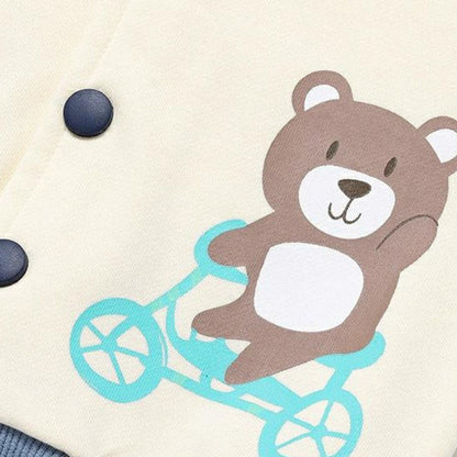 Little Boy Quilted Winter Shirt – Full Sleeves Warm Cotton Shirt