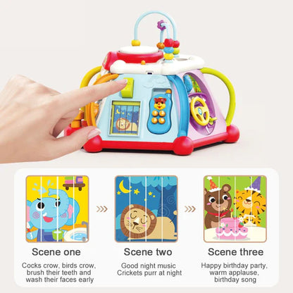 Discover Activity Cube Toy – 15 Fun Learning Activities for Babies