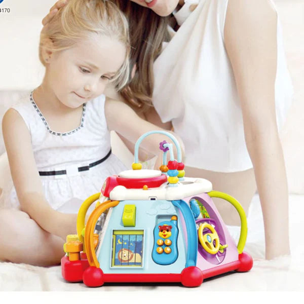 Discover Activity Cube Toy – 15 Fun Learning Activities for Babies