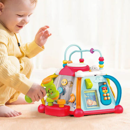 Discover Activity Cube Toy – 15 Fun Learning Activities for Babies