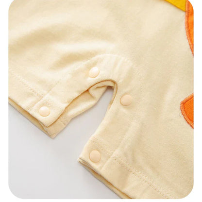 Dinosaur Design Half Sleeve Romper for Kids – Soft & Comfortable