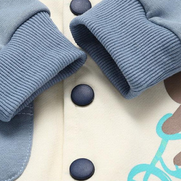 Little Boy Quilted Winter Shirt – Full Sleeves Warm Cotton Shirt