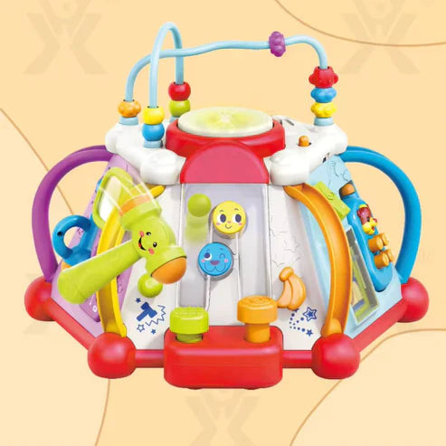 Discover Activity Cube Toy – 15 Fun Learning Activities for Babies
