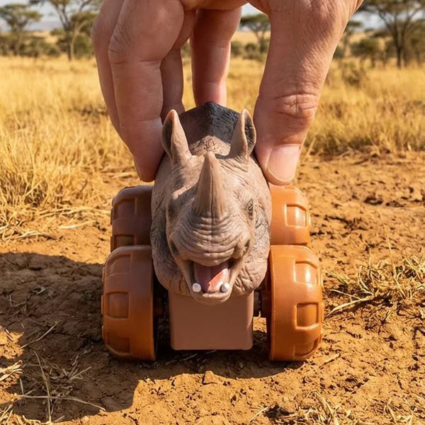 Animal-Themed Big Wheel Forest Animal Vehicle Toys for Kids