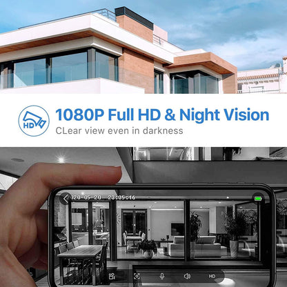 Smart WiFi IP Doorbell Security Camera Wth Night Vision