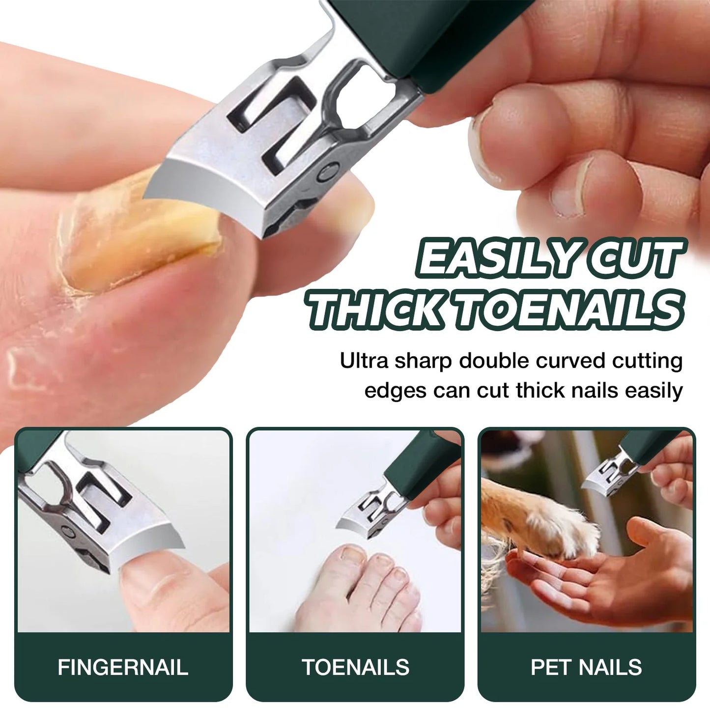 Slanted Nail Clippers – Achieve a Flawless Cut with Ease